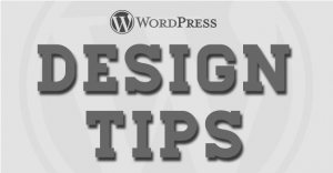 WP Web design Tips